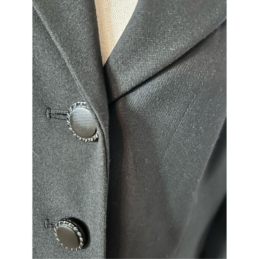 Kasper black blazer size 10 classy - Picture 2 of 5